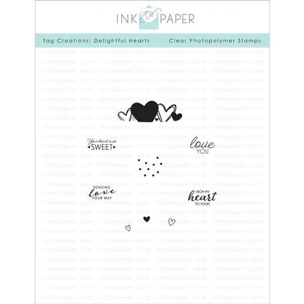 Ink To Paper Tag Creations: Delightful Hearts Mini Stamp Set