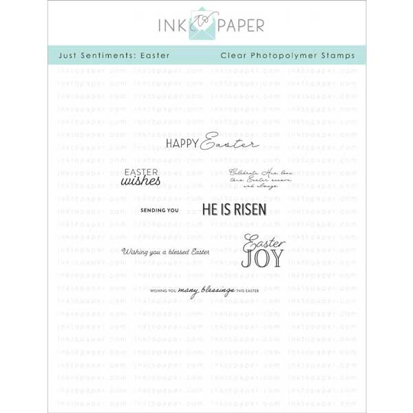 Ink To Paper Just Sentiments: Easter Mini Stamp Set