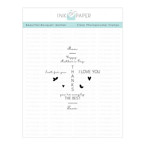 Ink To Paper Beautiful Bouquet: Mother Mini Stamp Set