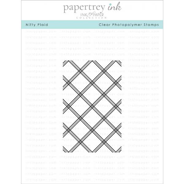 Papertrey Ink Nifty Plaid Stamp