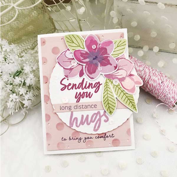 Papertrey Ink Just Sentiments: Hugs Stamp Set