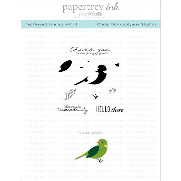 Papertrey Ink Feathered Friends Mini 1 Stamp Set