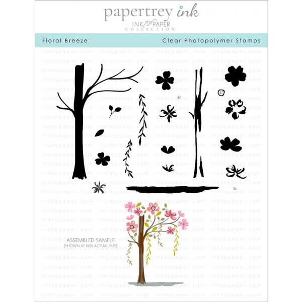 Papertrey Ink Floral Breeze Stamp Set