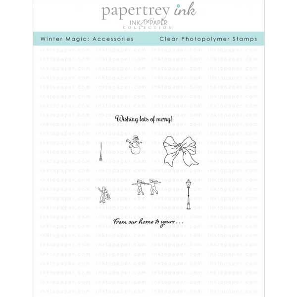 Papertrey Ink &amp; The Foiled Fox Winter Magic: Accessories Mini Stamp Set