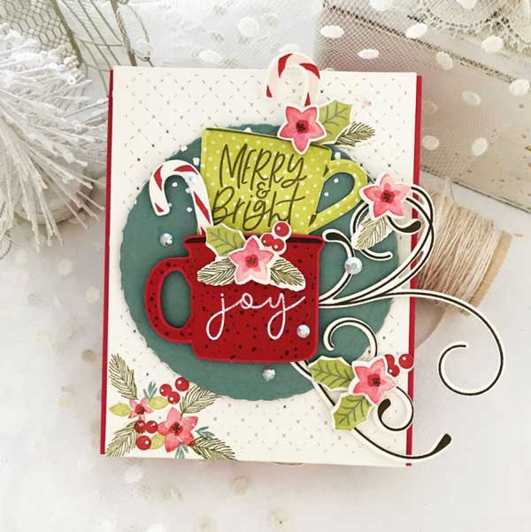 Papertrey Ink Corner It: Holly Stamp Set