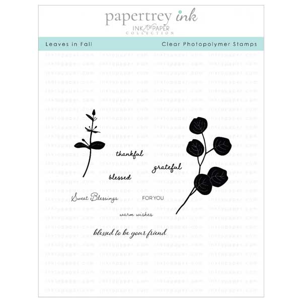 Papertrey Ink Leaves In Fall Stamp