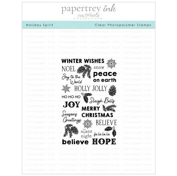 Papertrey Ink Holiday Spirit Stamp