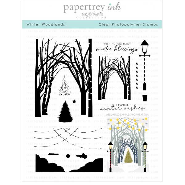 Papertrey Ink Winter Woodlands Stamp