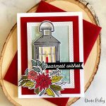 Papertrey Ink Vintage Lantern Stamp