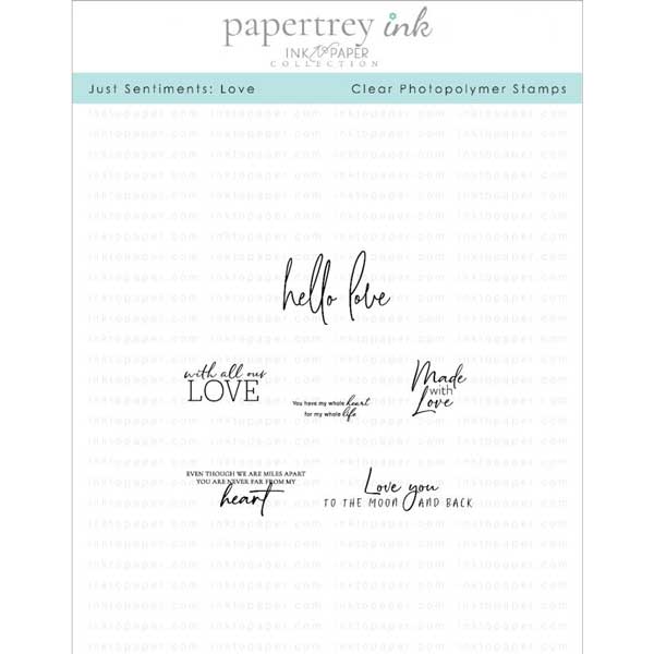 Papertrey Ink Just Sentiments: Love Mini Stamp