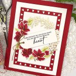 Papertrey Ink Wreath Favor Box Sentiments Stamp Set