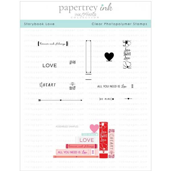 Papertray Ink Storybook Love Stamp