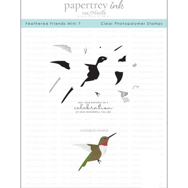 Papertrey Ink Feathered Friends Mini 7 Stamp