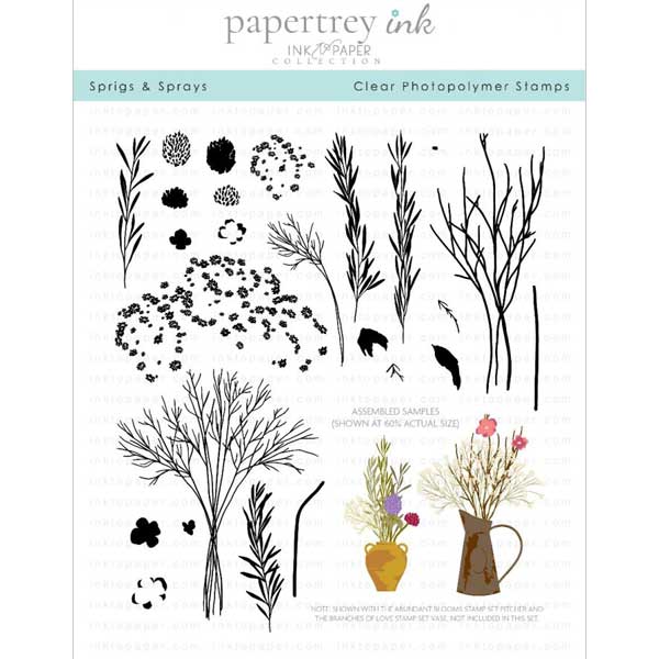 Papertrey Ink Sprigs and Sprays Stamp