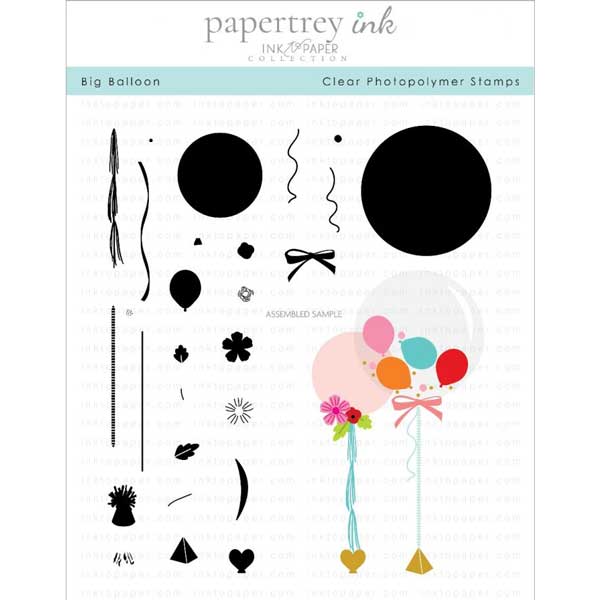 Papertrey Ink Big Balloon Stamp