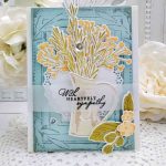 Papertrey Ink Antique Wishes Stamp