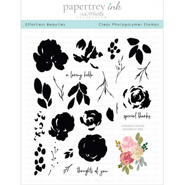 Papertrey Ink Effortless Beauties Stamp