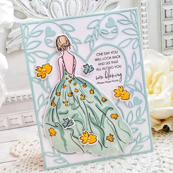 Papertrey Ink She Blooms Stamp