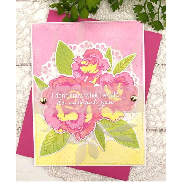 Papertrey Ink Enchanting Roses Stamp