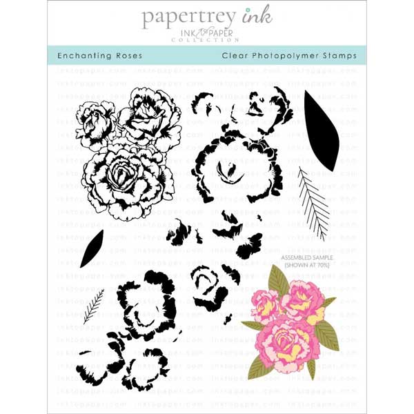 Papertrey Ink Enchanting Roses Stamp