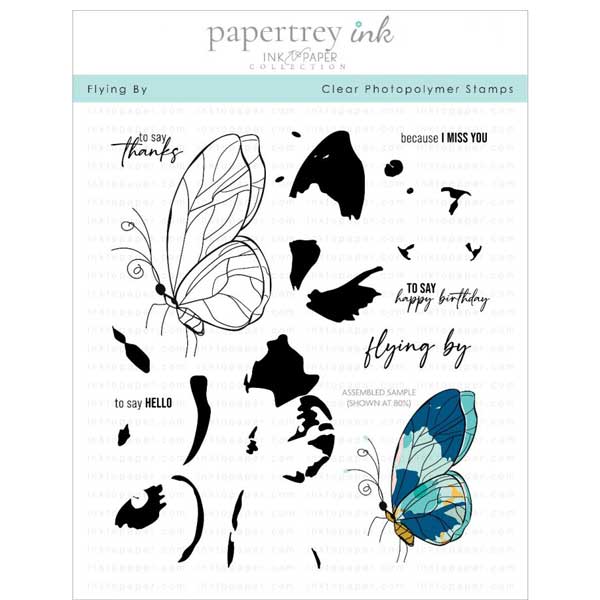 Papertrey Ink Flying By Stamp