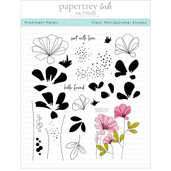 Papertrey Ink Prominent Petals Stamp