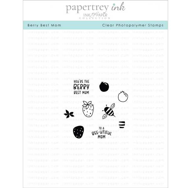 Papertrey Ink Berry Best Mom Stamp