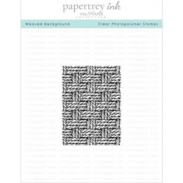 Papertrey Ink Weaved Background Stamp