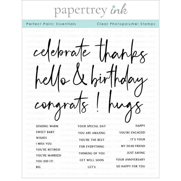 Papertrey Ink Perfect Pairs: Essentials Stamp