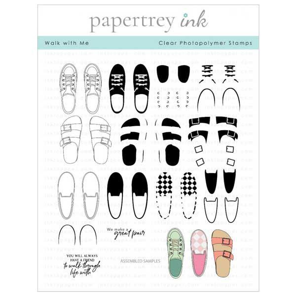 Papertrey Ink Walk With Me Stamp