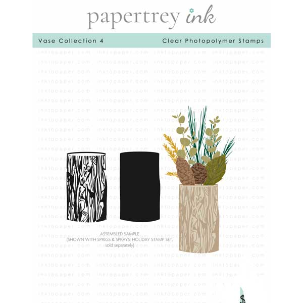 Papertrey Ink Vase Collection 4 Stamp