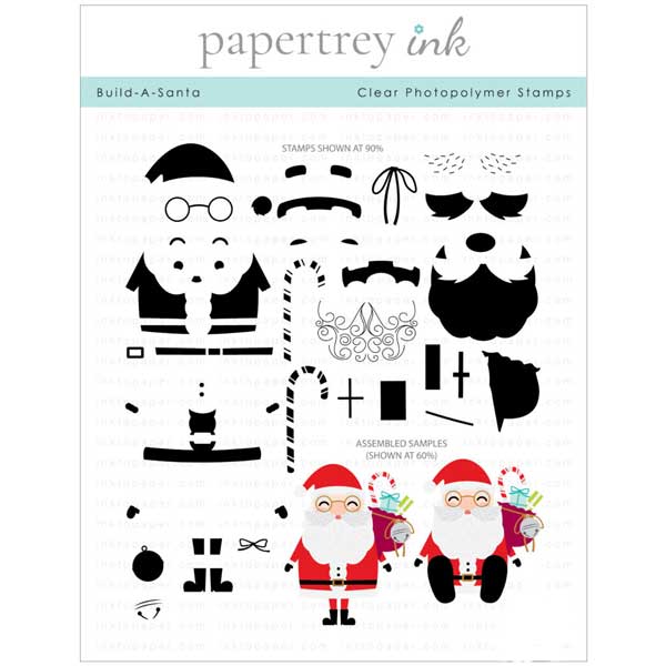 Papertrey Ink Build-A-Santa Stamp