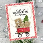 Papertrey Ink Holiday Wagon Stamp