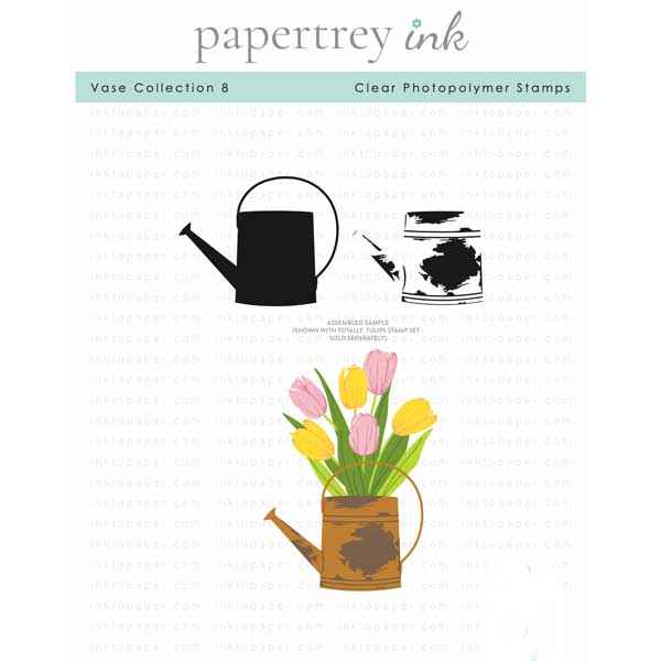 Papertrey Ink Vase Collection 8 Stamp