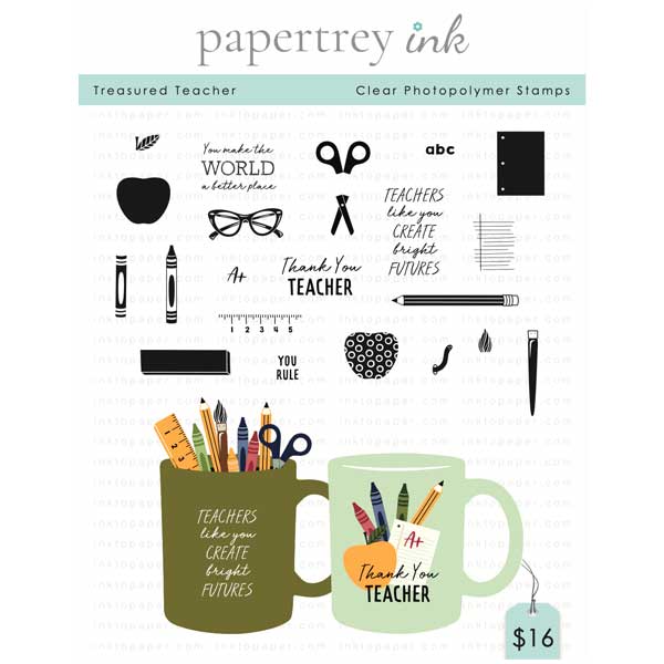 Papertrey Ink Treasured Teacher Stamp