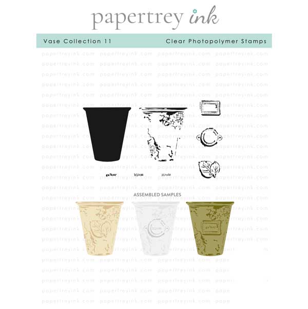 Papertrey Ink Vase Collection 11 Stamp