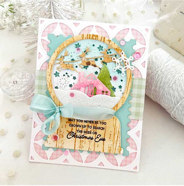 Papertrey Ink Winter Globes Sentiments Stamp