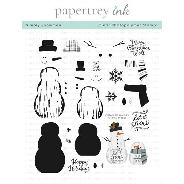 Papertrey Ink Simply Snowmen Stamp