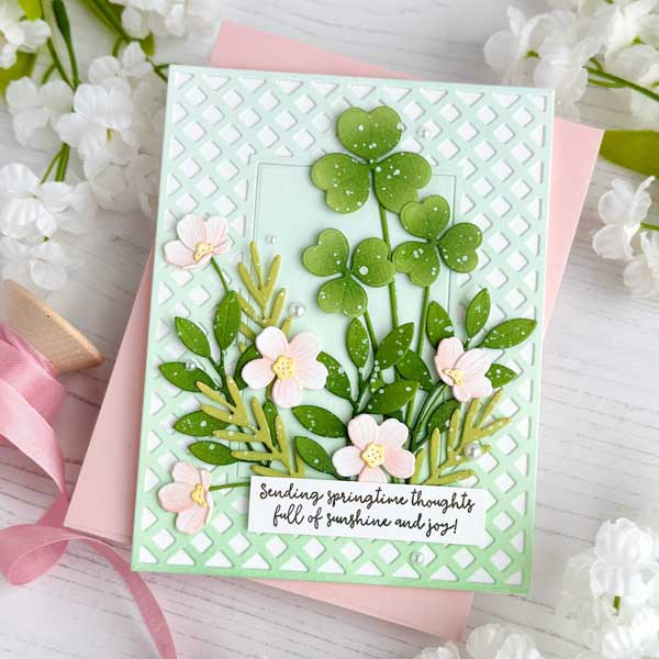 Papertrey Ink Inside Greetings: Welcome Spring Stamp