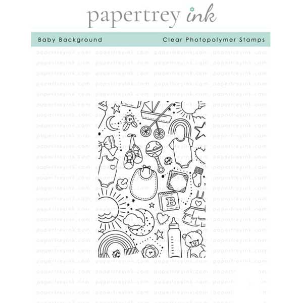 Papertrey Ink Baby Background Stamp