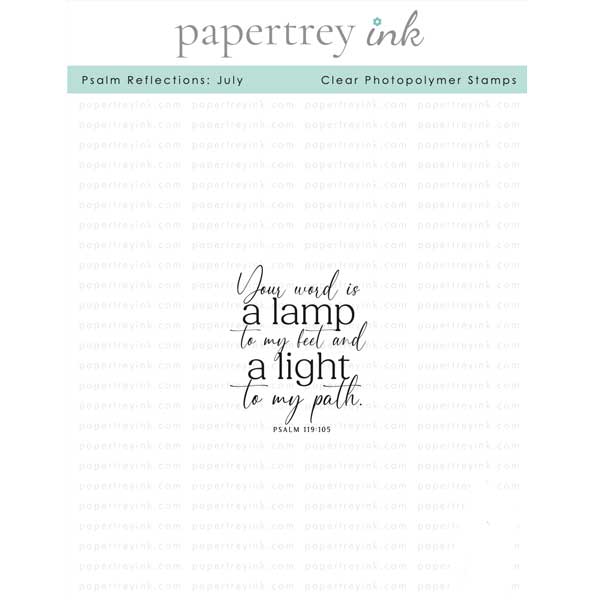 Papertrey Ink Psalm Reflections: July Stamp