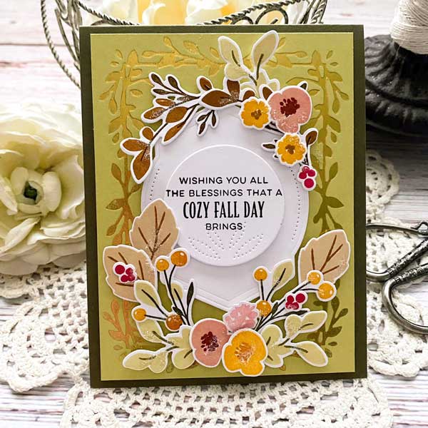 Papertrey Ink Fresh Florals Stamp