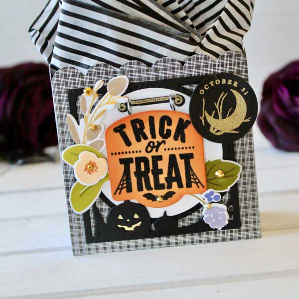 Papertrey Ink Spooky Treat Labels Stamp