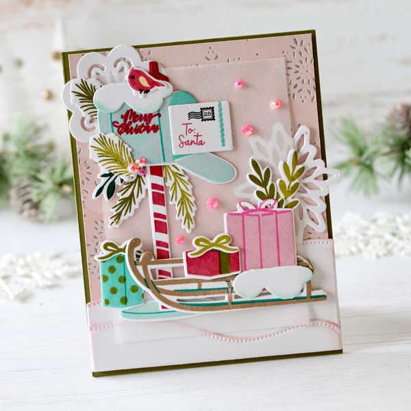 Papertrey Ink Festive Mailbox Stamp