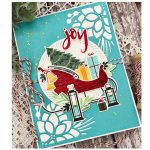 Papertrey Ink Serene Sleigh Dies