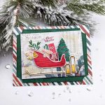 Papertrey Ink Serene Sleigh Stamp