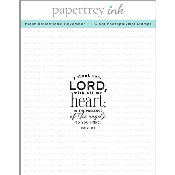 Papertrey Ink Psalm Reflections: November Stamp