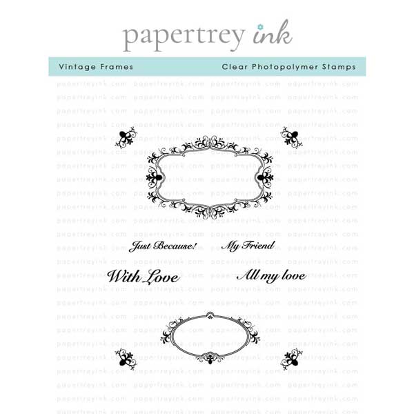 Papertrey Ink Vintage Frames Stamp