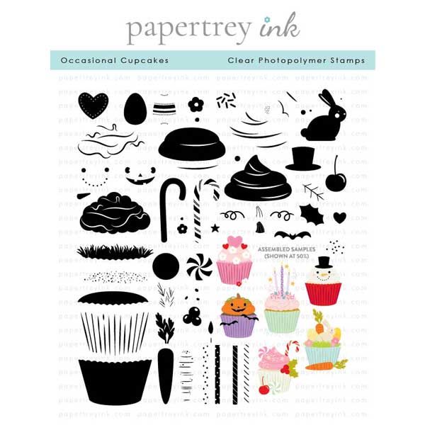 Papertrey Ink Occasional Cupcake Stamp Set