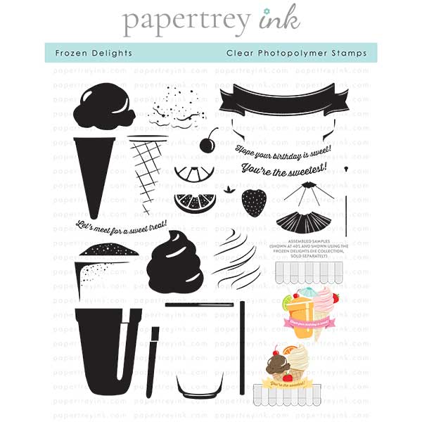 Papertrey Ink Frozen Delights Stamp